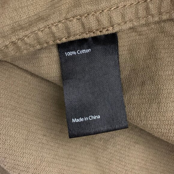 Flint and Tinder Corduroy Pearl Snap Western Button-up Shirt XL - Picture 12 of 15